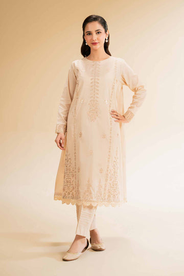 Nishat Linen 2 Piece - Dyed Embroidered Suit - 42501265 Online Shopping